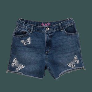 Children's Place, Shortie Denim Shorts, Age 10-12, Youth